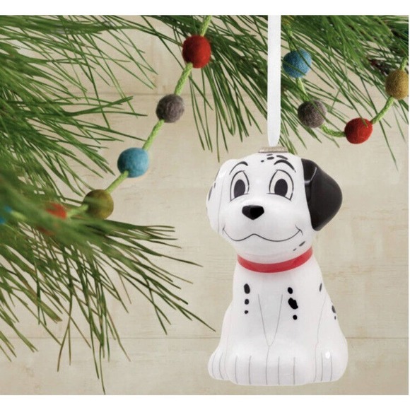 Hallmark Other - NWT HALLMARK DISNEY 101 DALMATIANS PLASTIC 4 INCH TALL ORNAMENT Shatterproof